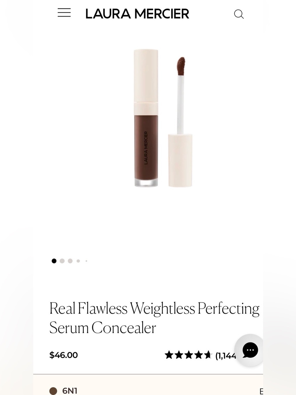 laura mercier Real Flawless Weightless Perfecting Concealer